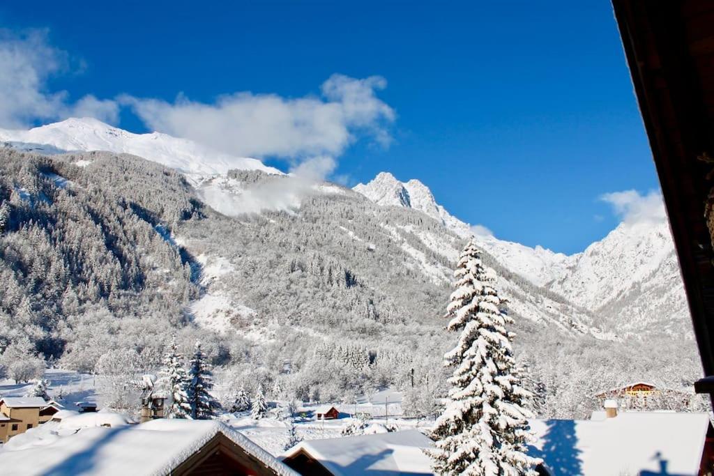 Bel Appartement - Parc National Des Ecrins Pelvoux Ngoại thất bức ảnh