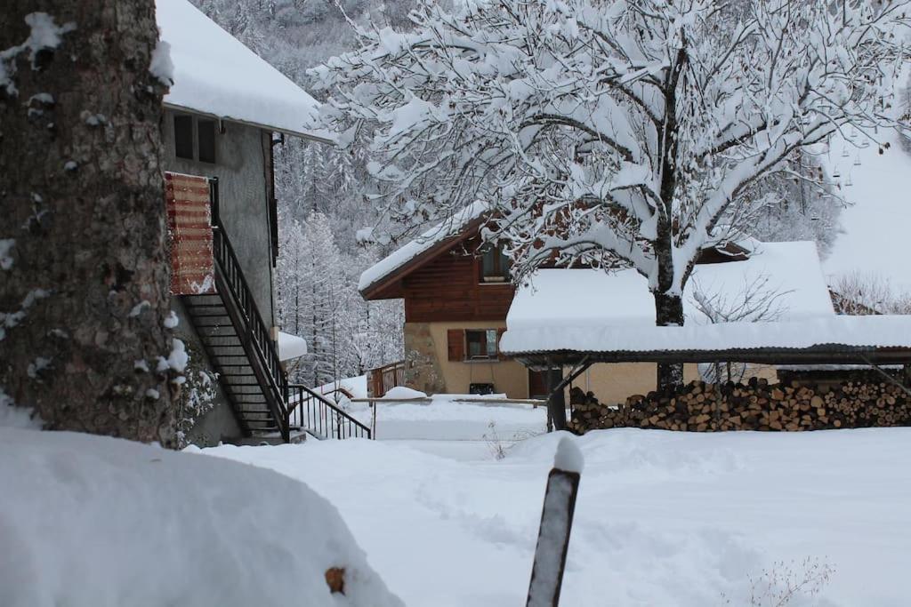 Bel Appartement - Parc National Des Ecrins Pelvoux Ngoại thất bức ảnh
