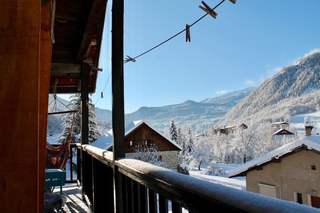 Bel Appartement - Parc National Des Ecrins Pelvoux Ngoại thất bức ảnh